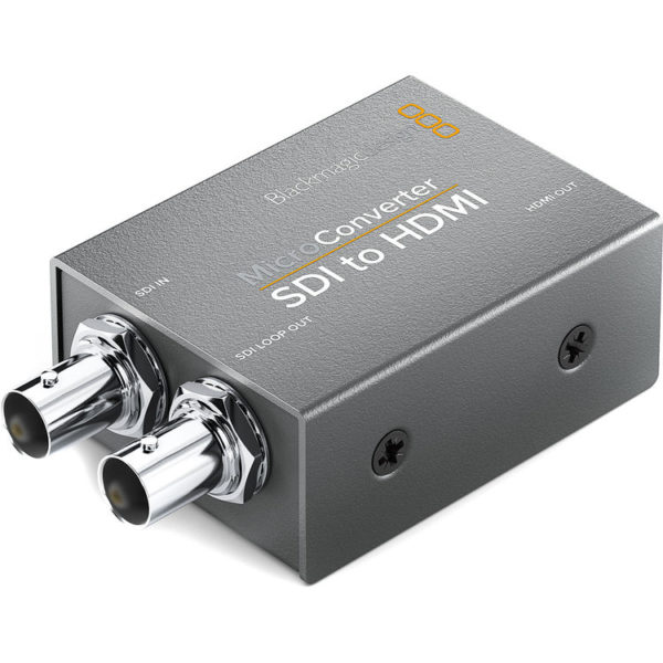 Micro Conversor Blackmagic Design SDI para HDMI com fonte original - Imagem 2