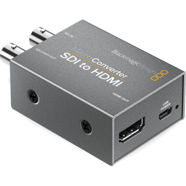 Micro Conversor Blackmagic Design SDI para HDMI com fonte original - Imagem 3