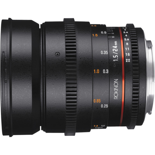 Rokinon Lente Cine DS 24mm T1.5 para Montagem EF Canon - Imagem 4