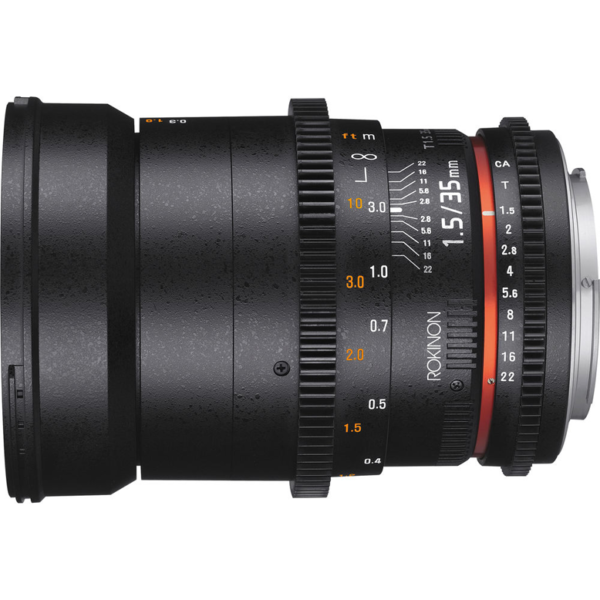 Rokinon Lente Cine DS 35mm T1.5 para Montagem EF Canon - Imagem 4