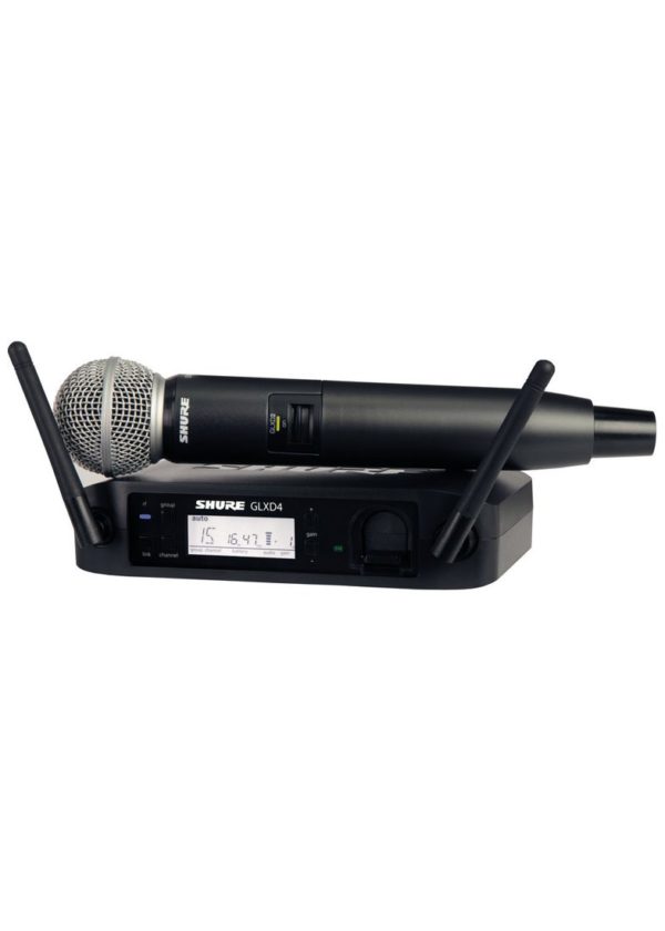 Shure GLXD24/SM58 - Sistema Sem Fio de Mão