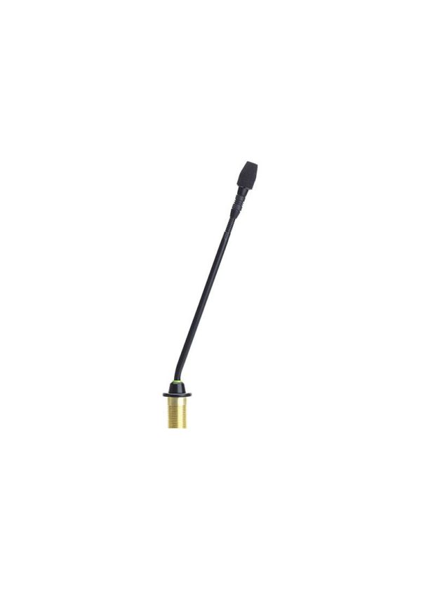 Shure MX410 - Microfone Pescoço de Ganso de 10 polegadas (25,4cm) com Preamplificador de Montagem em Superfície (Anel de LED) (Sem Cápsula)