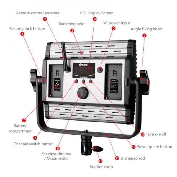 Iluminador Tolifo GK600MB Pro - Imagem 2