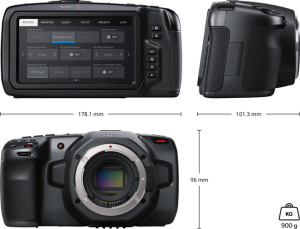 Câmera Cinema Pocket 6K Blackmagic Design - Imagem 2
