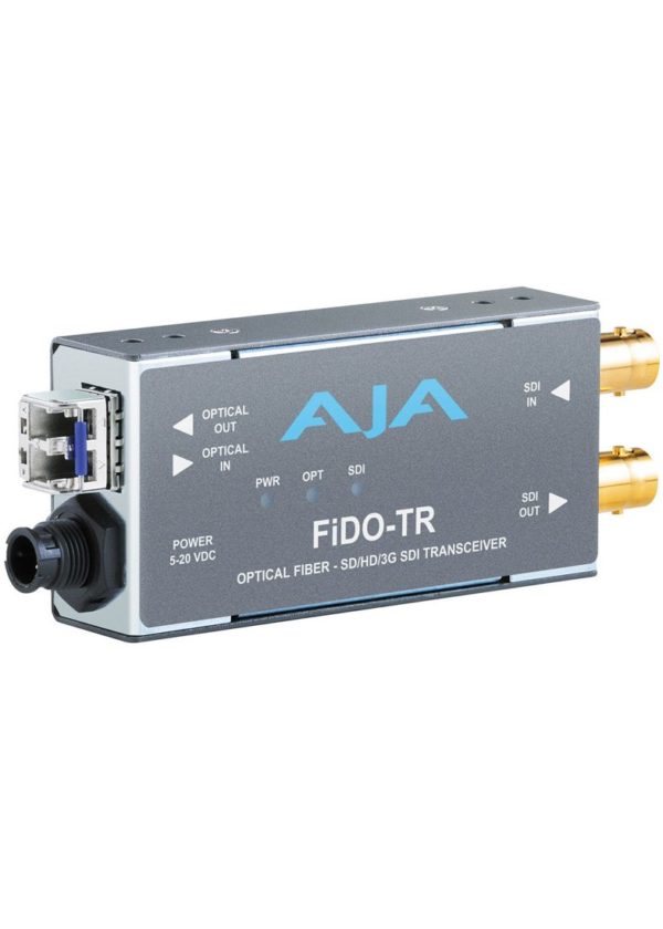 Mini Conversor AJA FiDO-TR - SDI/Fibra Ótica