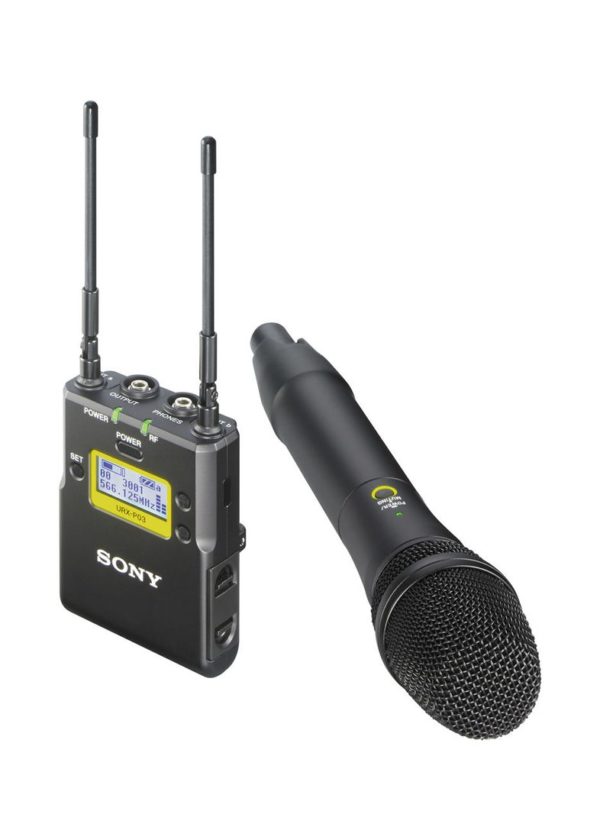 Sony UWP-D12 - Sistema de ENG com Microfone de Mão sem Fio Digital Integrado