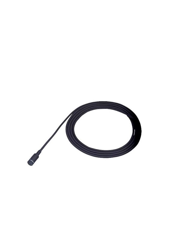 Microfone lapela com fio Sony ECM 77B