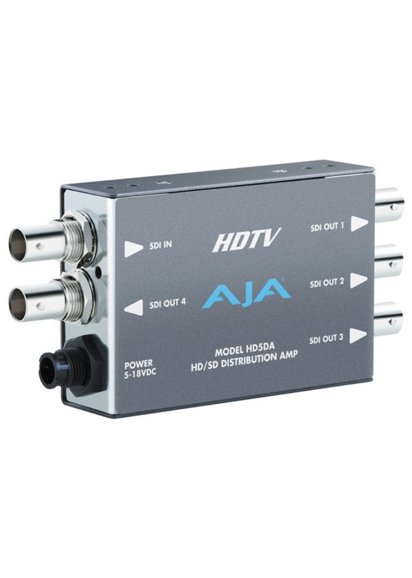 Distribuidor AJA HD5DA 1x4 HD/SD-SDI com DWP