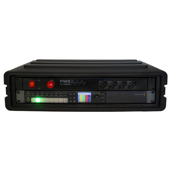 Seegma Pro I - Rack Blackmagic de Transmissão ao vivo