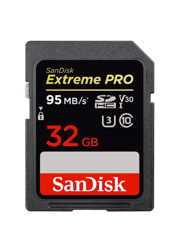 SanDisk 32GB Extreme PRO Cartão de memória SDHC UHS-I  - (consulte cartões Sabrent)