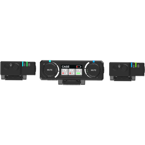 Sistema de microfone duplo sem fio Hollyland LARK 150 (2,4 GHz) - Imagem 2