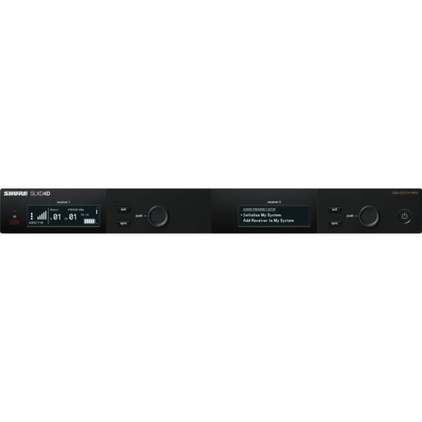 Sistema duplo Shure SLXD14D Wireless (G58: 470 a 514 MHz) - Imagem 3