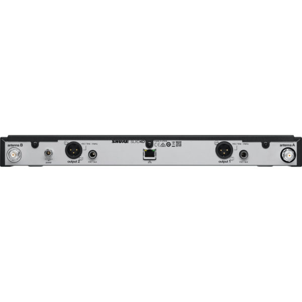 Sistema duplo Shure SLXD14D Wireless (G58: 470 a 514 MHz) - Imagem 4