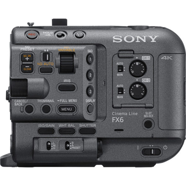 Sony FX6 Câmera de cinema  Full-Frame - Imagem 5