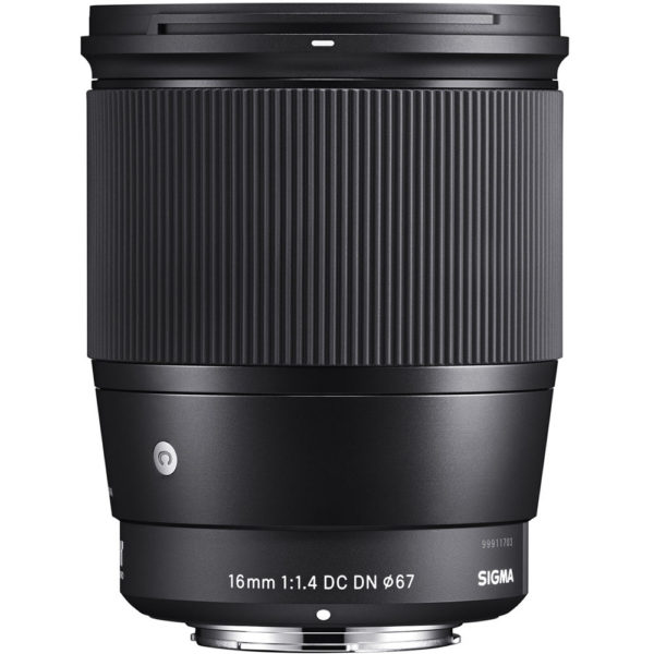 Lente Sigma 16mm Contemporary f/1.4 DC DN montagem Sony E - Imagem 2