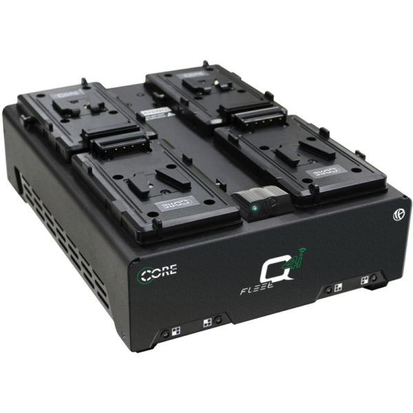Carregador de baterias Core SWX Fleet Q4Si com Voltbridge Wireless (V-Mount) - Imagem 2