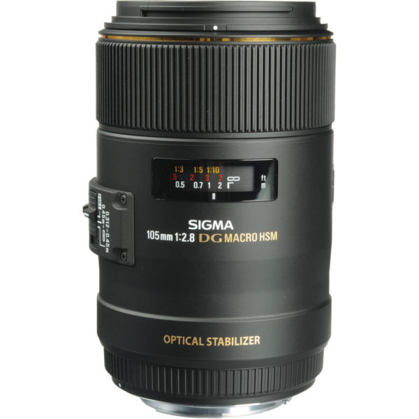 Lente  Sigma macro 105mm f/2.8 EX DG OS HSM EF-Mount