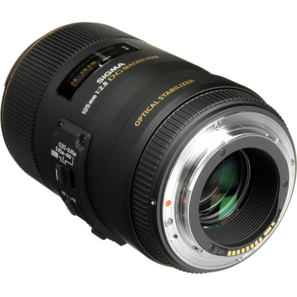 Lente  Sigma macro 105mm f/2.8 EX DG OS HSM EF-Mount - Imagem 2