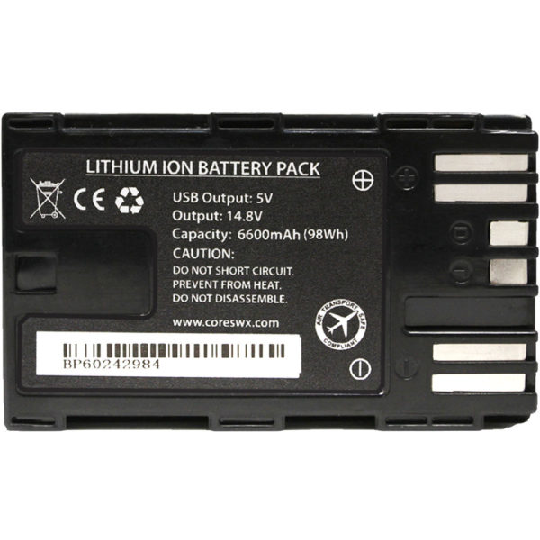 Bateria Core SWX NANO-C98 14,8 V com D-Tap para filmadoras Canon selecionadas - Imagem 3