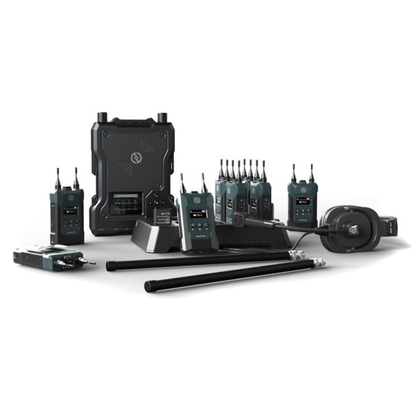 Sistema de intercom sem fio Hollyland Solidcom M1 Full-Duplex (8 Beltpacks)