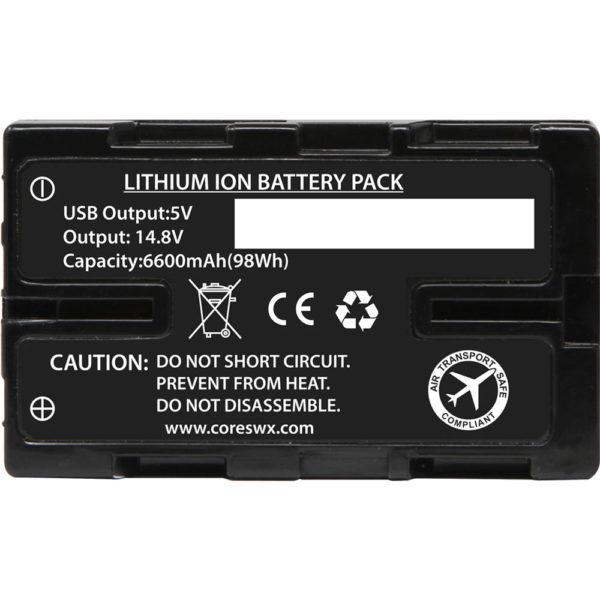 Bateria Core SWX Nano-U98 de 14,8 V com D-Tap - Imagem 2