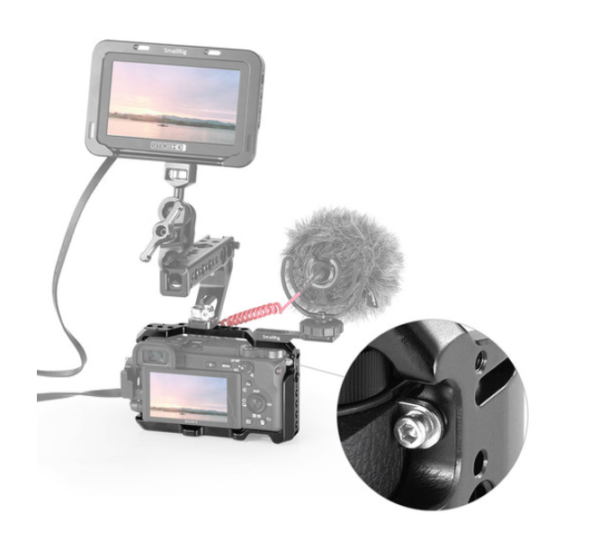 SMALLRIG CAGE PARA SONY A6100/A6300/A6400/A6500 - Imagem 8