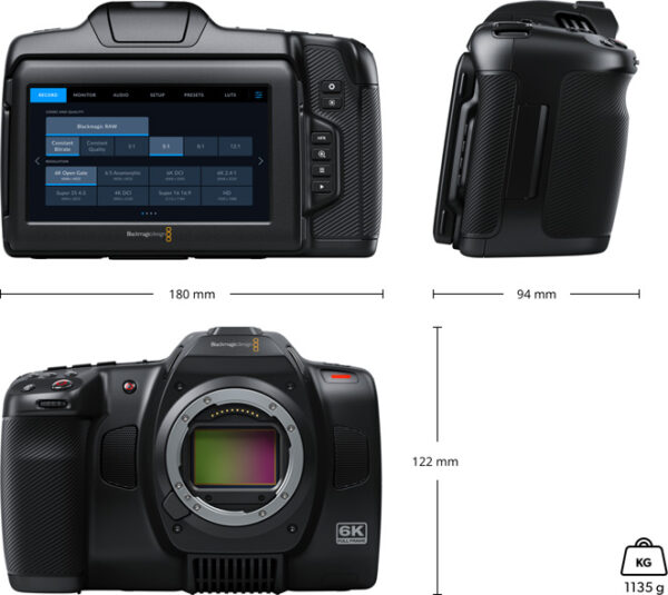 Blackmagic Cinema Camera 6K - Imagem 3