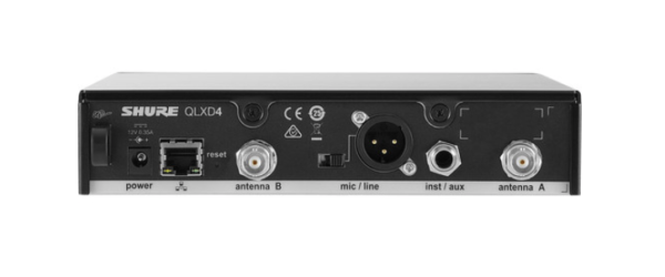 Sistema de guitarra sem fio Shure QLXD14 (H50: 534 a 598 MHz) - Imagem 2
