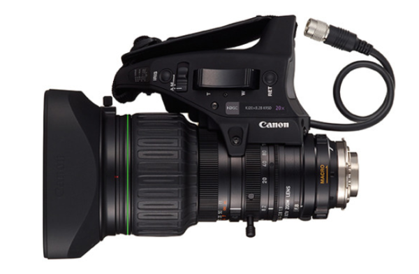 kit Blackmagic Design URSA Broadcast G2 com lente Canon e controle de zoom e foco - Imagem 6