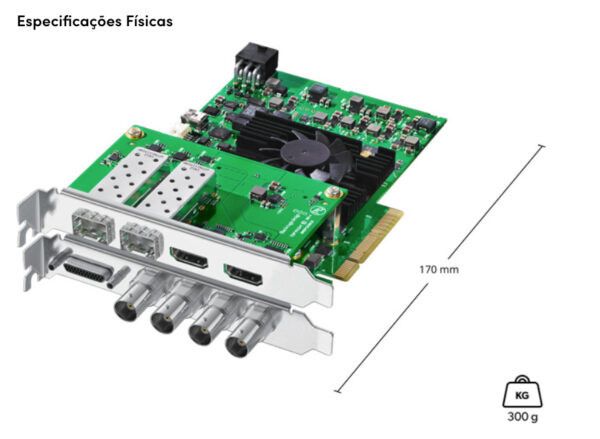 Blackmagic Design DeckLink 4K Extreme 12G - Placa de captura - Imagem 2