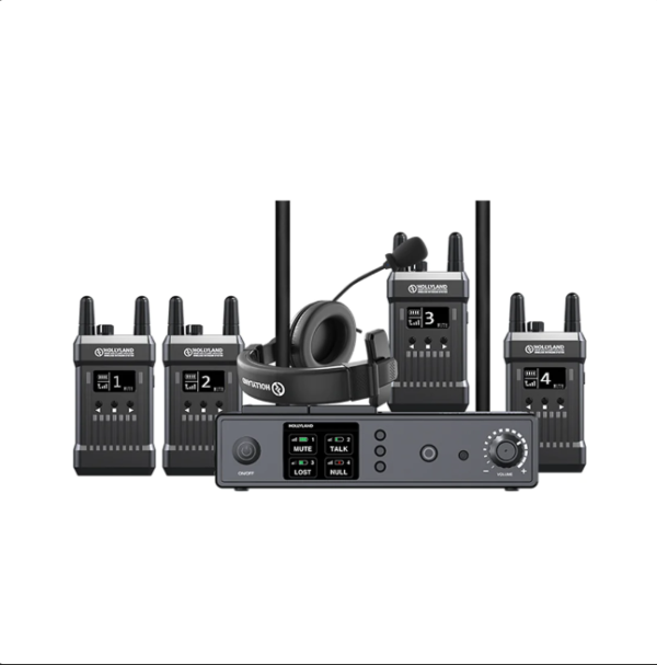 Hollyland MARS T1000 -Sistema de intercom sem fio Full Duplex