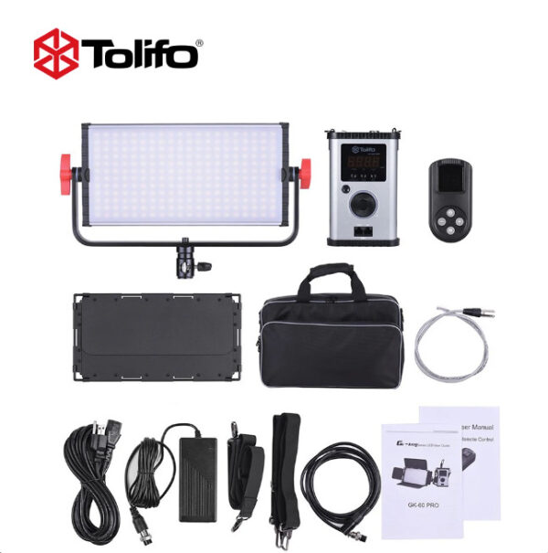 Tolifo GKs-60b PRO - Iluminador de LED - Imagem 5