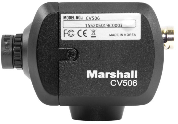 Marshall CV506 Mini Camera  (3G/HD-SDI, HDMI) - Imagem 6