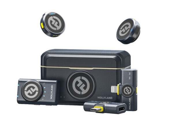 Hollyland LARK M2 DUO 2- Sistema de Microfone Wireless (Combo)