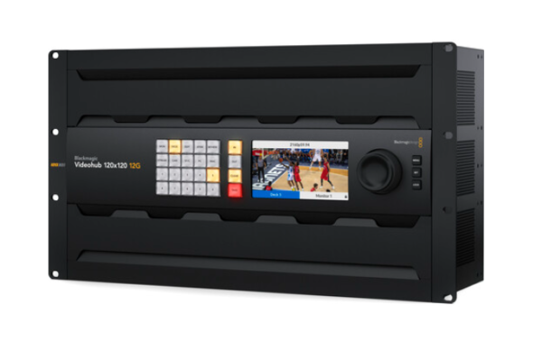 Blackmagic Design Videohub 120x120 12G - Roteador de Vídeo com Zero Latência - Imagem 3