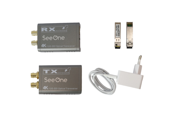 Conversor  Fibra Ótica  12G-SDI  SeeOne ( Par TX + RX ) - Imagem 3