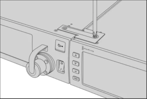 Blackmagic Design Studio Fiber Rack Kit - Imagem 2