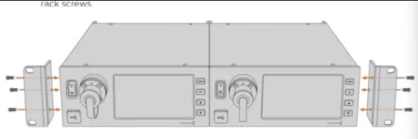Blackmagic Design Studio Fiber Rack Kit - Imagem 4