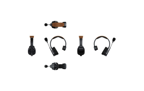 Hollyland Solidcom SE Global 5S- Sistema de intercomunicação (2,4 GHz) com 5 Headsets- Full-Duplex Single-Ear-Noise-Canceling - Imagem 3