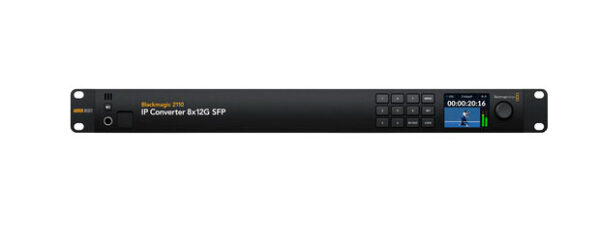 Conversor Blackmagic 2110 IP 8x12G SFP - Imagem 2