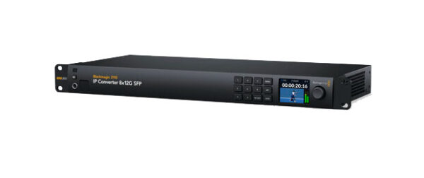 Conversor Blackmagic 2110 IP 8x12G SFP
