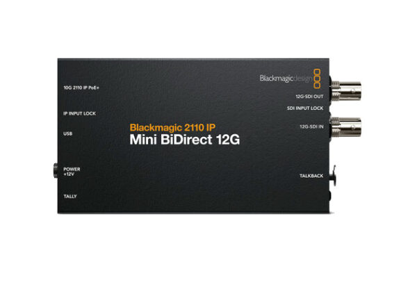 Conversor Blackmagic 2110 IP Mini BiDirect 12G