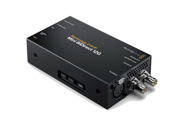 Conversor Blackmagic Design 2110 IP Mini BiDirect 12G SFP - Imagem 3