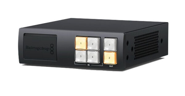 Roteador Blackmagic Videohub Mini 4x2 12G