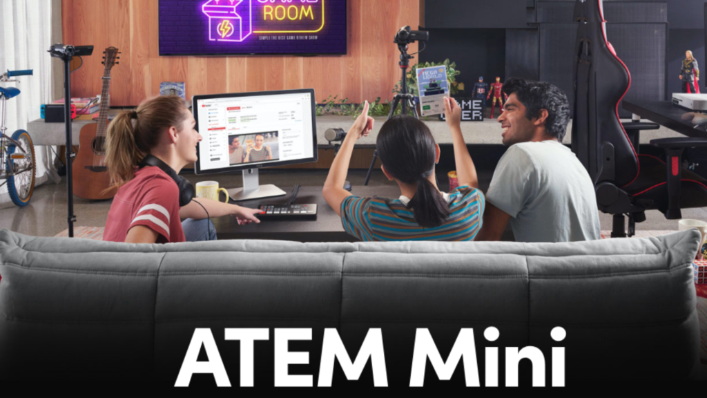 Curso Operador de Switcher Atem mini