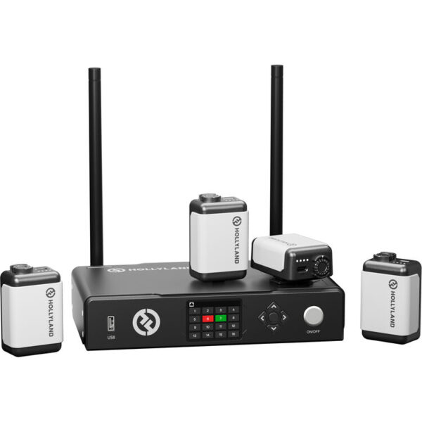 Hollyland Wireless Tally System (4 Tally Lights) — Sistema de tally sem fio da Hollyland (4 luzes de tally)