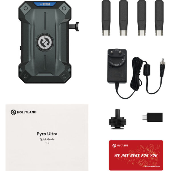Hollyland Pyro Ultra 4K HDMI/SDI — Receptor Sem Fio Profissional de Vídeo 4K - Imagem 7