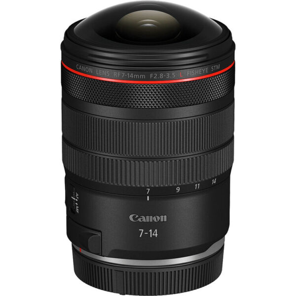 Lente Canon RF 7-14mm f/2.8-3.5 L  Fisheye STM (Canon RF)
