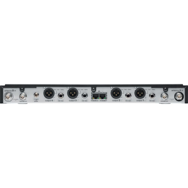 Shure SLXD4QDAN+ — Receptor Digital Quad de 4 Canais com Rede Dante - Imagem 5